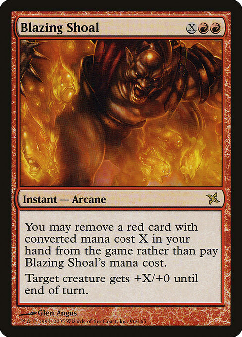 Blazing Shoal, art by Glen Angus