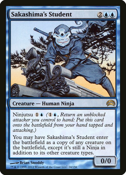 Sakashima's Student, art by Brian Snõddy