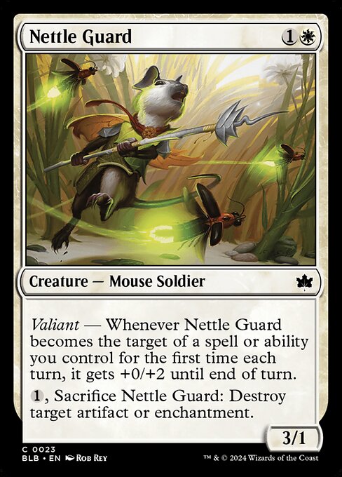 Nettle Guard, art by Rob Rey