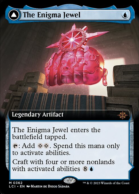 The Enigma Jewel // Locus of Enlightenment, art by Martin de Diego Sádaba