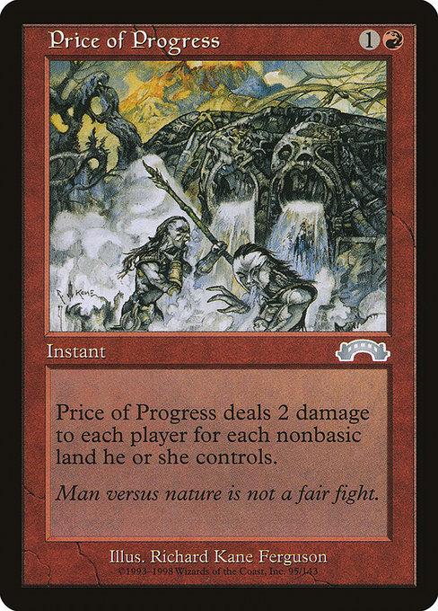 Price of Progress, art by Richard Kane Ferguson
