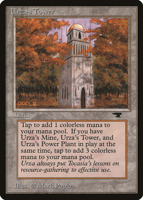 Urza's Tower, art by Mark Poole