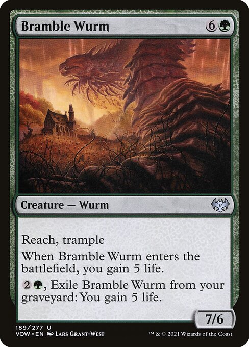 Bramble Wurm, art by Lars Grant-West