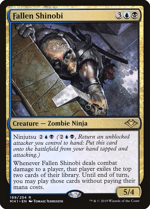 Fallen Shinobi, art by Tomasz Jedruszek