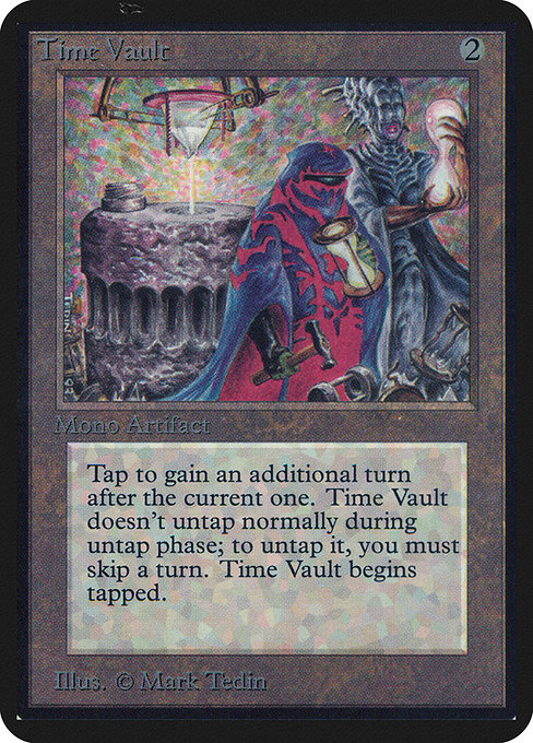 Time Vault, art by Mark Tedin