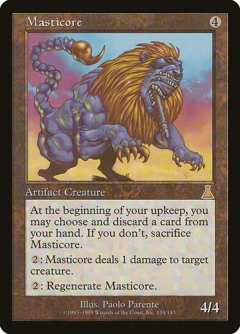 Masticore, art by Paolo Parente