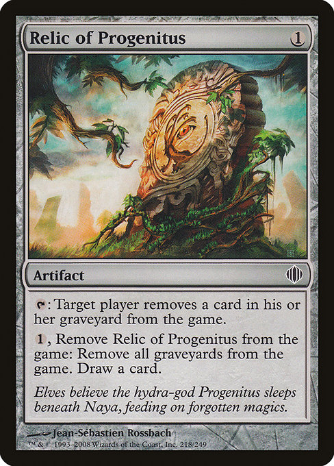Relic of Progenitus, art by Jean-Sébastien Rossbach