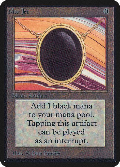 Mox Jet, art by Dan Frazier