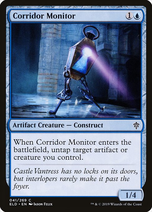 Corridor Monitor, art by Jason Felix