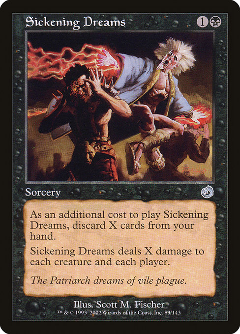 Sickening Dreams, art by Scott M. Fischer