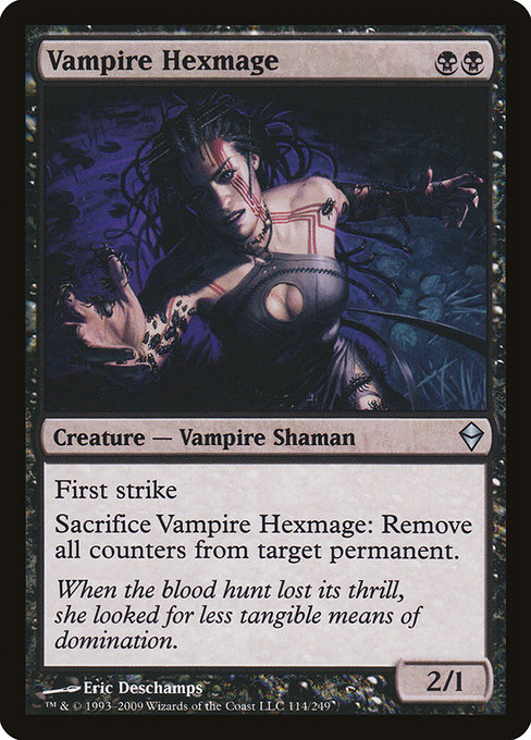 Vampire Hexmage, art by Eric Deschamps