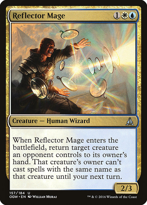 Reflector Mage, art by Willian Murai