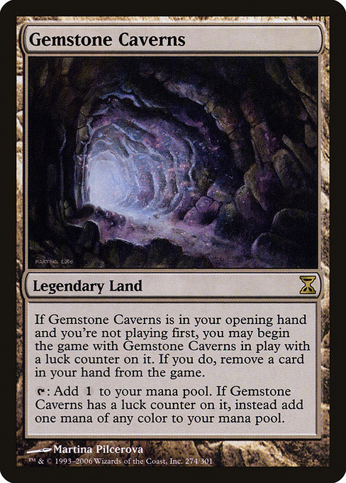 Gemstone Caverns, art by Martina Pilcerova