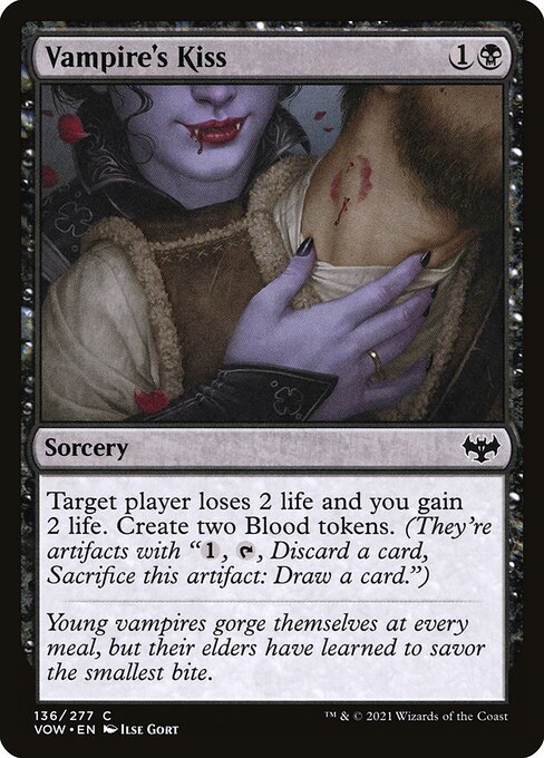 Vampire's Kiss, art by Ilse Gort