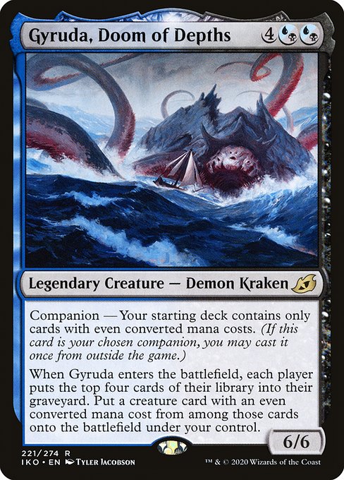 Gyruda, Doom of Depths, art by Tyler Jacobson