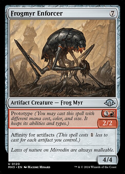 Frogmyr Enforcer, art by Maxime Minard