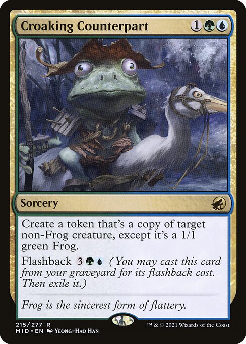Croaking Counterpart, art by Yeong-Hao Han