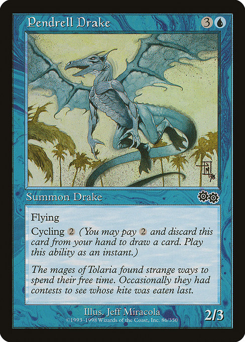 Pendrell Drake, art by Jeff Miracola