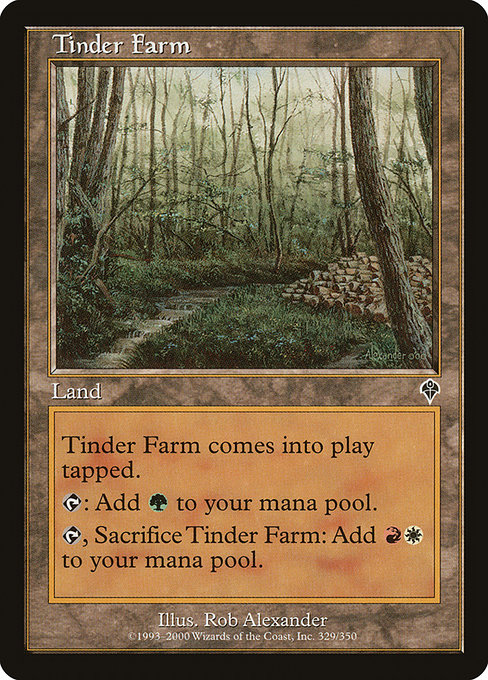 Tinder Farm, art by Rob Alexander