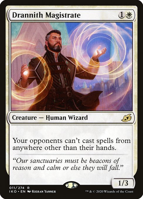 Drannith Magistrate, art by Kieran Yanner