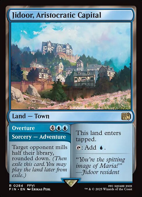 Jidoor, Aristocratic Capital // Overture, art by Erikas Perl