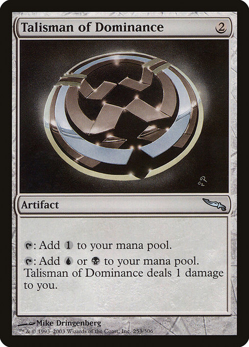 Talisman of Dominance, art by Mike Dringenberg