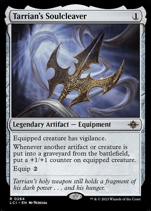 Tarrian's Soulcleaver, art by Nereida