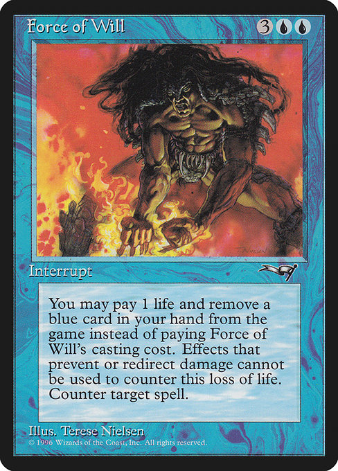 Force of Will, art by Terese Nielsen
