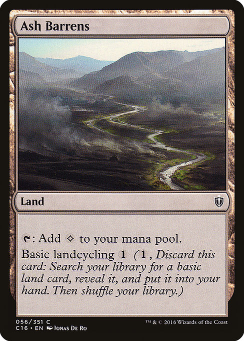 Ash Barrens, art by Jonas De Ro