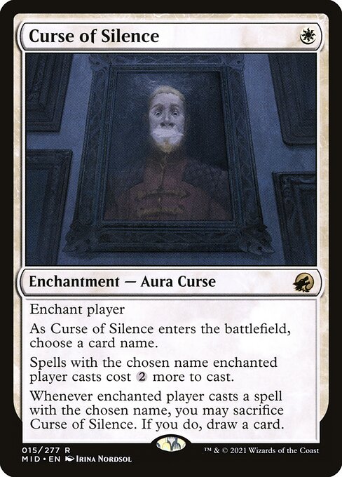 Curse of Silence, art by Irina Nordsol
