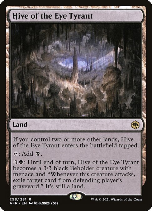 Hive of the Eye Tyrant, art by Johannes Voss