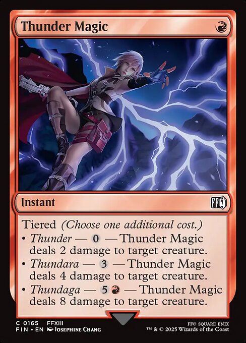 Thunder Magic, art by Josephine Chang