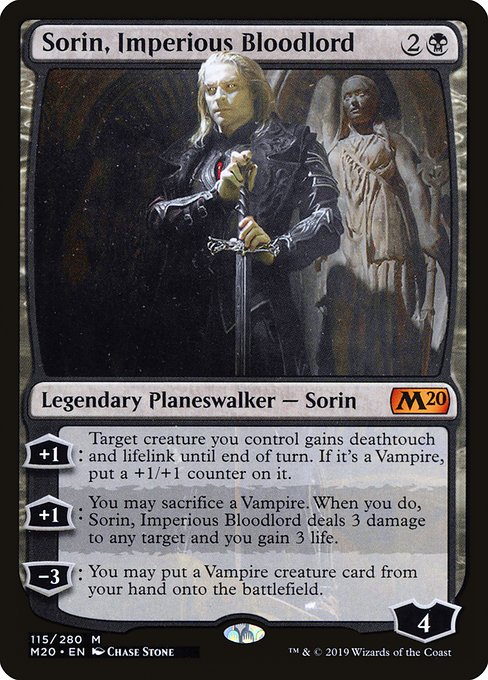 Sorin, Imperious Bloodlord, art by Chase Stone