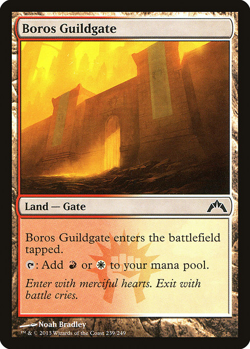 Boros Guildgate, art by Noah Bradley