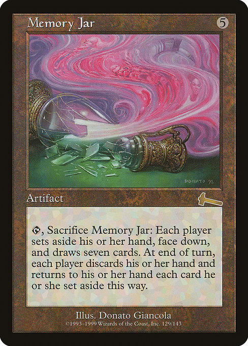 Memory Jar, art by Donato Giancola