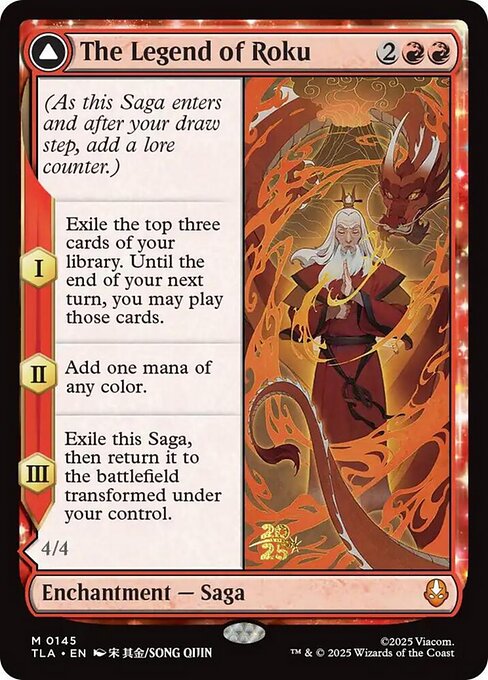 The Legend of Roku // Avatar Roku, art by Song Qijin