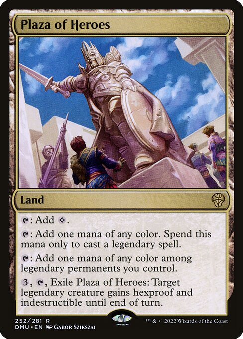 Plaza of Heroes, art by Gabor Szikszai