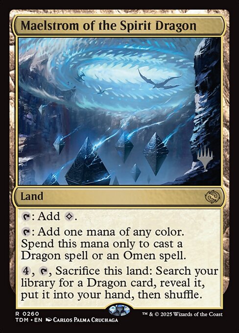 Maelstrom of the Spirit Dragon, art by Carlos Palma Cruchaga