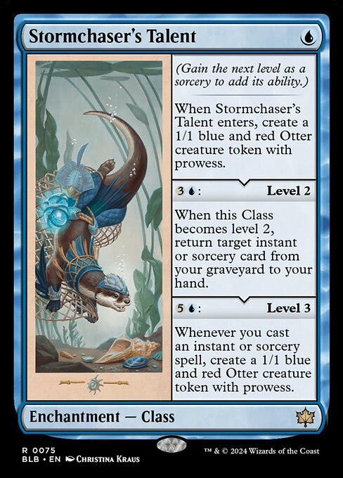 Stormchaser's Talent, art by Christina Kraus