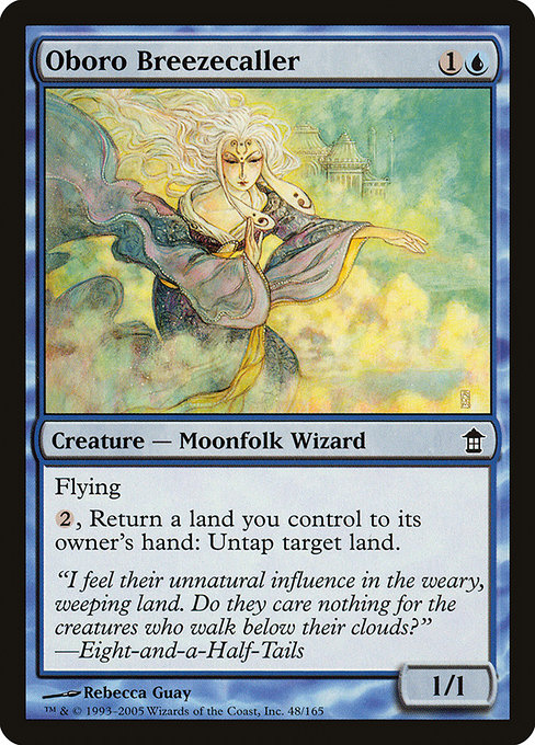 Oboro Breezecaller, art by Rebecca Guay