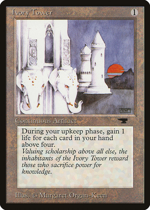 Ivory Tower, art by Margaret Organ-Kean