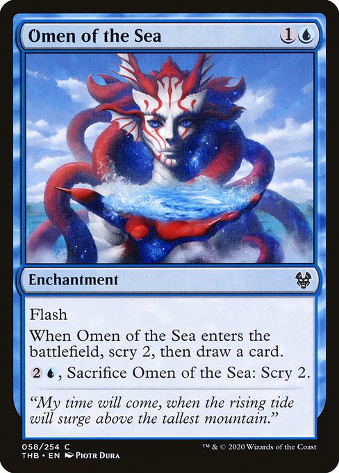 Omen of the Sea, art by Piotr Dura