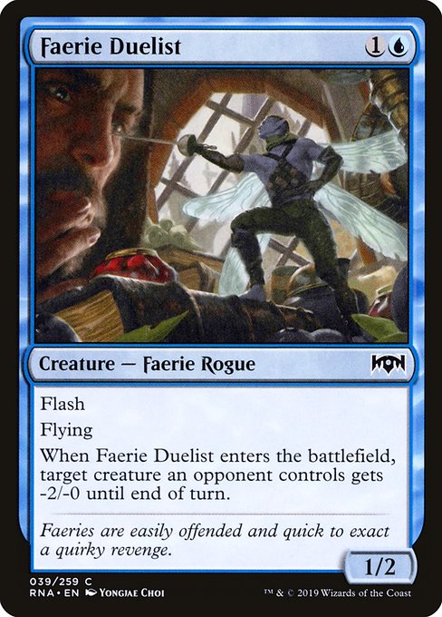 Faerie Duelist, art by Yongjae Choi