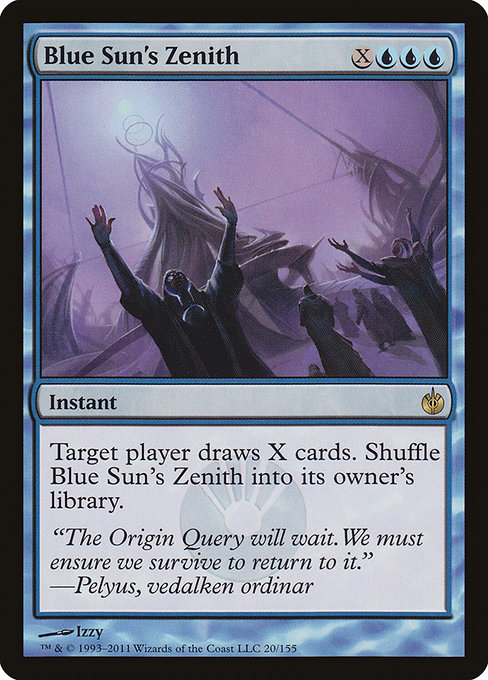 Blue Sun's Zenith, art by Izzy