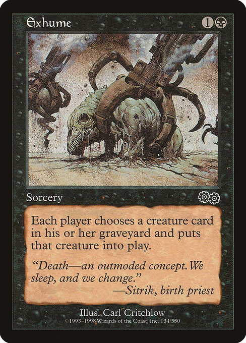 Exhume, art by Carl Critchlow