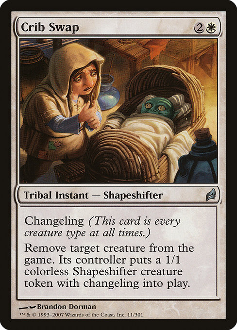 Crib Swap, art by Brandon Dorman