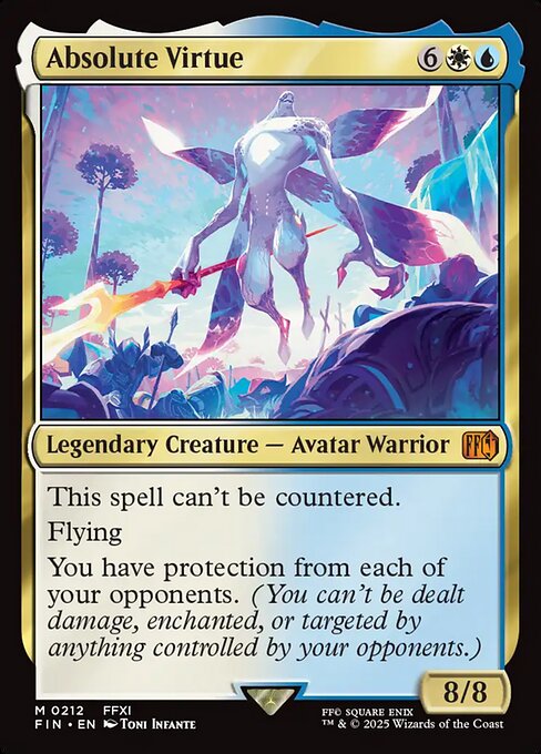 Absolute Virtue, art by Toni Infante