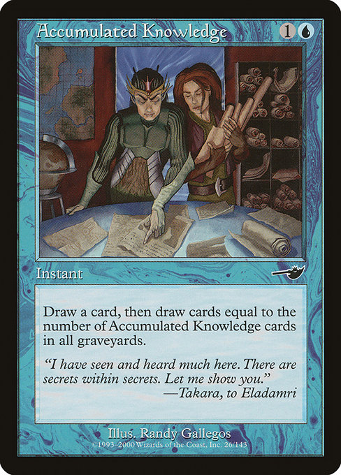 Accumulated Knowledge, art by Randy Gallegos