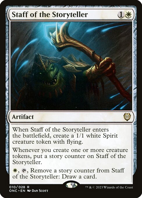 Staff of the Storyteller, art by Dan Murayama Scott