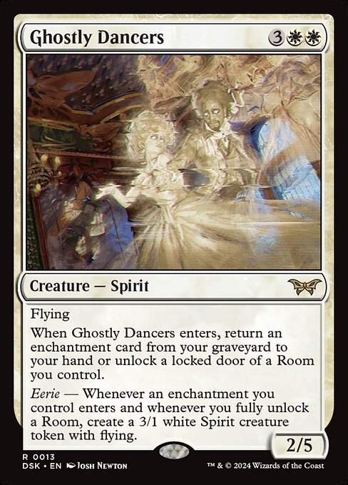 Ghostly Dancers, art by Josh Newton